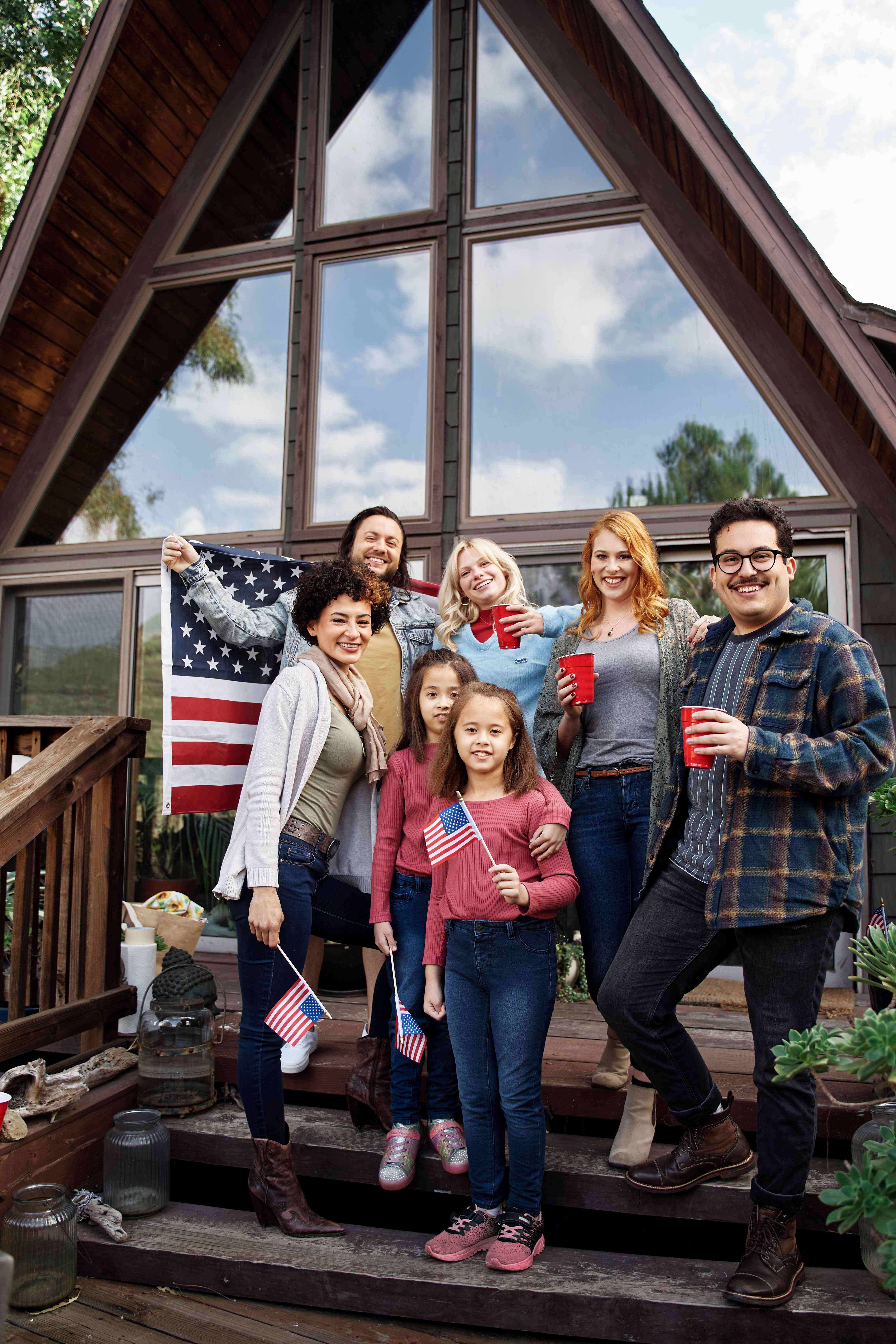 Happy family protected by Anchor Insurance